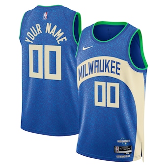 Custom Milwaukee Bucks Jersey